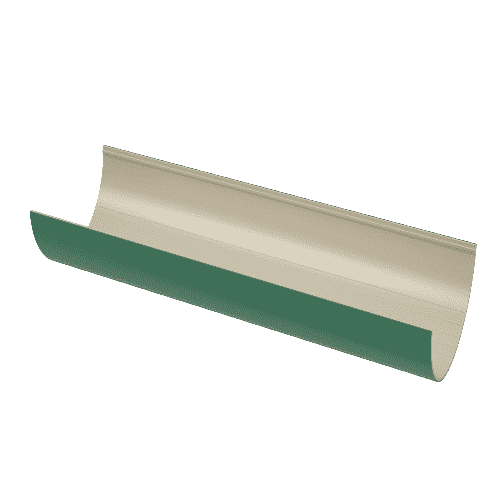 Желоб Verat зеленый глянец 3 м