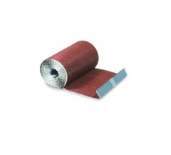 Гофрированная лента для примыканий Luxard F-2 коричневая, алюминий