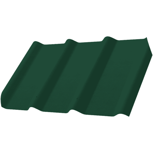 Фиброчерепица Decover 40/300 1750x980x5,8 мм мох