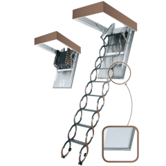 FAKRO Лестница ножничная металлическая 70*  90 LSF-300