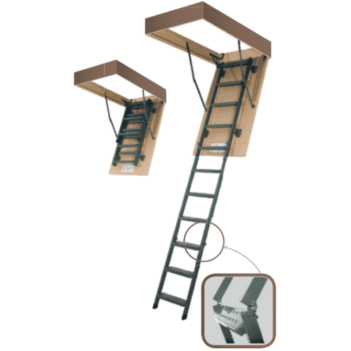 FAKRO Лестница складная металлическая LMS 70*120/280